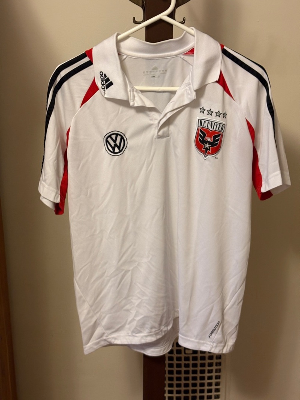 Adidas DC United  Embroidered Jersey M